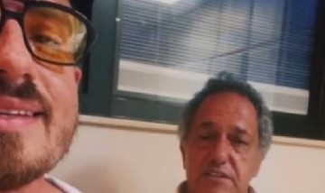 Daniel Scioli le regaló un objeto muy particular a Fede Bal tras su accidente