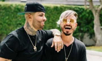 ¿Unas más caras no habían? J Balvin le regaló a Nicky Jam unas zapatillas valuadas en 100 mil dólares