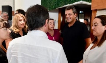 Tras el discurso de Milei, Sergio Massa encabezó un encuentro del Frente Renovador bonaerense