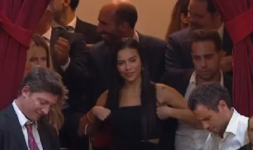 La misteriosa "morocha" que apareció en el Congreso y se hizo viral: quién es Candelaria Figueroa