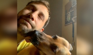 Alberto y Xaica en Olot, España.