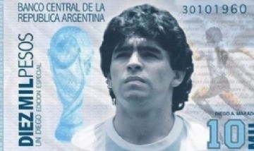 Maradona: hinchas piden que salga en el billete de 10 mil pesos argentinos. Ya hay miles de firmas