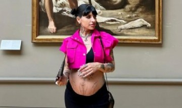 El tierno momento que vivió Cazzu junto al bebé que espera con Christian Nodal