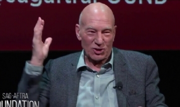 La historia de cuando Patrick Stewart conoció a Messi