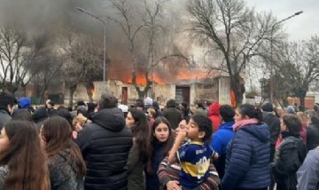 El crimen de un joven de General Pinto generó una "pueblada" con graves incidentes