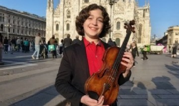 Con 12 años, Marcos Carreras tocará una obra de Piazzolla como solista junto a la Sinfónica de Beijing