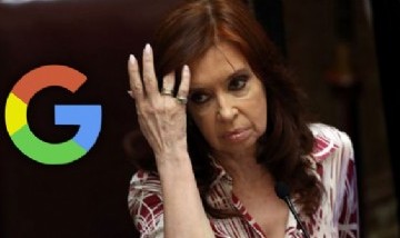 Cristina Kirchner denunció a Google por publicar información falsa y ofensiva contra su persona