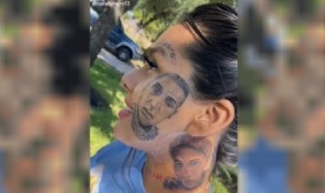 ¡¿Qué?! Descubrió que su novio la engañó, lo perdonó y se lo tatuó en la cara