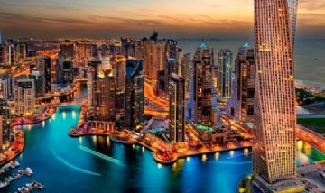 Dubái impulsó un plan para pavimentar una calle con oro en el Zoco de Oro