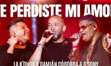 La K'onga, G Sony & Damián Córdoba - Te Perdiste Mi Amor (Vídeo Oficial)