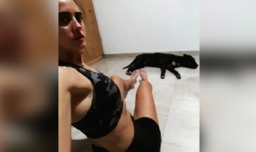 Guada y su perrita desde Rojas, Bs. As.