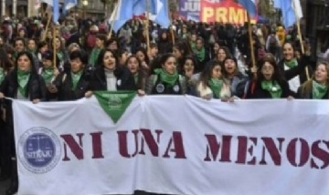 Comienza la 5ta Marcha de: #NIUNAMENOS.