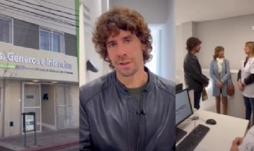 San Fernando: Juan Andreotti inauguró el nuevo edificio de Mujeres, Géneros e Infancias