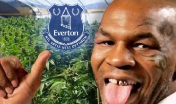 La empresa de cannabis de Myke Tyson busca llegar a la Premier League de la mano del Everton