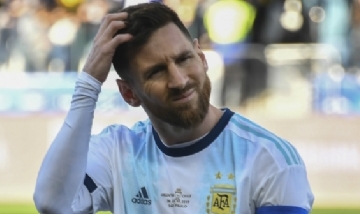 Conmebol suspendió a Messi por tres meses