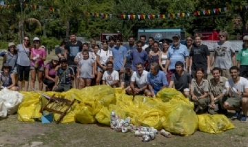 Se realizó una nueva jornada de limpieza en la costa de San Isidro