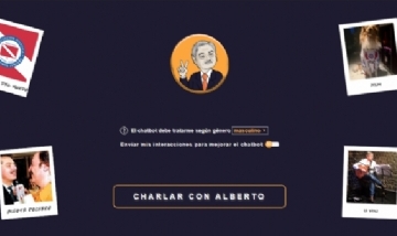 "Charlá con Alberto": web para chatear con Alberto Fernández