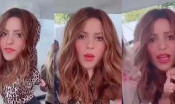 Shakira hizo su versión del viral "Hola Juan Carlos, ¿cómo estás chup...?"
