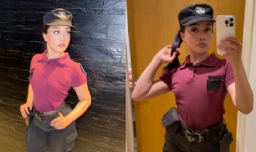 Habló la oficial suspendida por grabar contenido erótico: "El sueldo no alcanza y busqué una salida rápida"