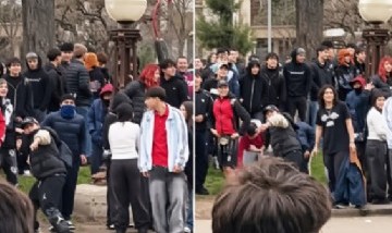 Atacaron a piedrazos y botellazos a jóvenes que competían para "farmear aura" en Mar del Plata