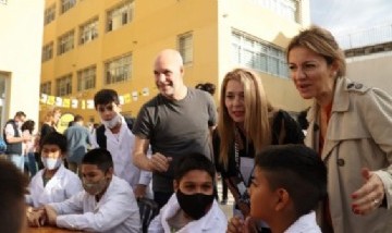 Rodríguez Larreta inauguró el nuevo edificio de la Primaria "Profesor Felipe Boero"