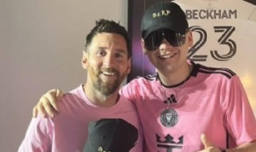 Cómo fue el encuentro de Lionel Messi con Bizarrap tras la goleada del Inter Miami