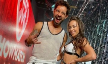 Salieron a la luz fotos de una salida entre Cachete Sierra y su bailarina de la Academia