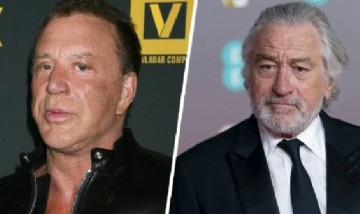 Mickey Rourke reavivó su pelea con Robert De Niro: "Te estoy hablando a ti, maldito llorón"