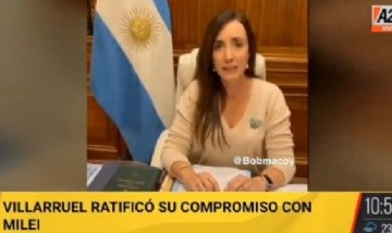 En el noticiero de A24 dejaron el micrófono abierto y putearon a Victoria Villarruel