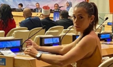 Una rosarina representa al país en la cumbre internacional de Jóvenes por los Derechos Humanos