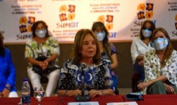 SUMAR: Hilda "Chiche" Duhalde presentó su nueva agrupación política