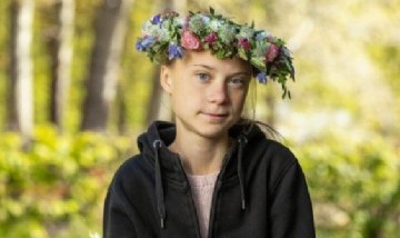 Donald Trump se burló de Greta Thunberg, y ella pide el voto para Joe Biden
