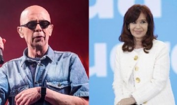 El mensaje de apoyo del Indio Solari a Cristina Kirchner: "Usted tiene la fortaleza necesaria"