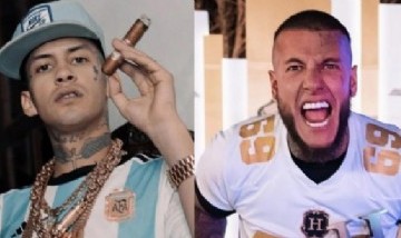 Guerra entre Alex Caniggia y L-Gante por sus nuevos dientes: "Los tenías peor que yo"