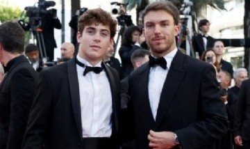 Franco Colapinto, una estrella en la alfombra roja del Festival de Cannes
