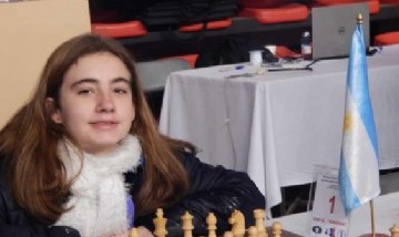 Nuestra "Gambito de dama": con 15 años es tricampeona nacional de ajedrez