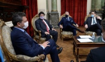 Sergio Massa recibió a entidades judías para anunciar el Congreso Latinoamericano contra el Terrorismo