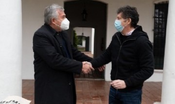 Gustavo Posse recibió al gobernador de Jujuy Gerardo Morales