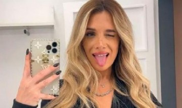 ¡Se olvidó de De Paul! Vieron a Camila Homs a los besos con otro futbolista en un boliche