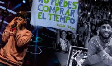 Ulises Bueno brilló en una jornada plagada de hits en Coronel Vidal, en medio de su "Tour 20 años"