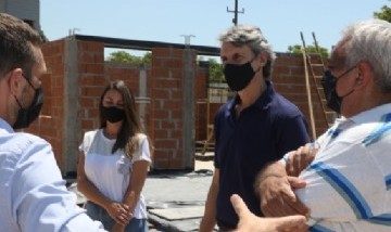 Santa Fe: El secretario de Turismo provincial recorrió las obras del Museo Ferroviario de Pérez