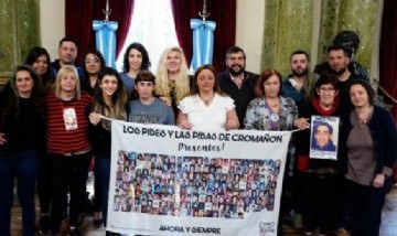 Cecilia Moreau recibió a los familiares de las víctimas de Cromañón