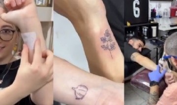 La provenzal del amor: Una pareja de influencers de cocina se tatuaron un ajo y un perejil