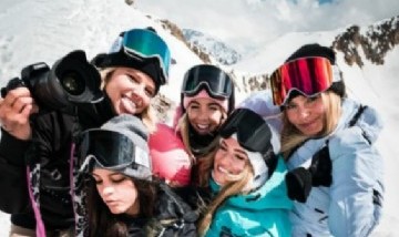 Mery y amigas en Bariloche