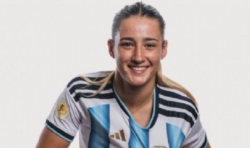 Mercedes Diz tiene 17 años, fue clave para clasificar al Mundial Sub 20 y ya debutó en River con gol en Primera