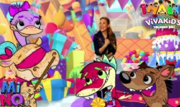 Thalía lanzó un nuevo álbum de canciones infantiles