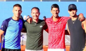 Dimitrov participó del torneo organizado por Djokovic y dio positivo de COVID-19