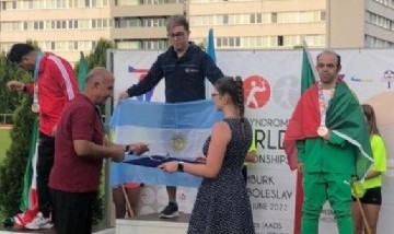 Tobías Mario se coronó campeón mundial en 400 metros en el Mundial de Atletismo adaptado