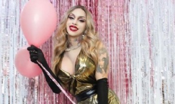 Dyhzy, el hijo de Alberto Fernández, festejó su cumpleaños con un extravagante look