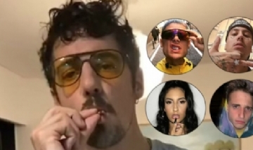 Furor por la parodia cannábica de "We are the World" de los músicos de trap argentino